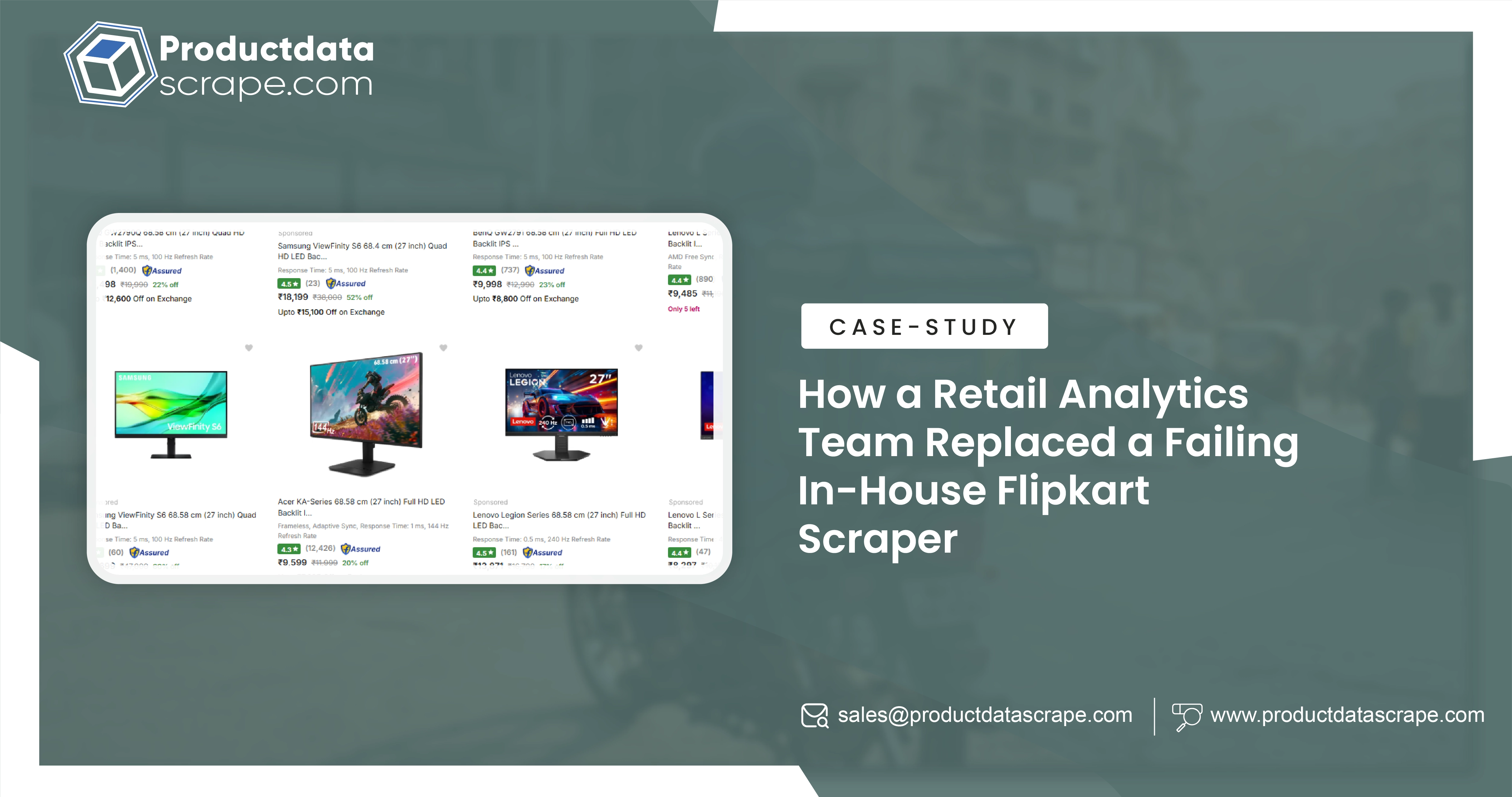 How a Retail Analytics Team Replaced a Failing In-House Flipkart Scraper